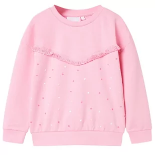 Bluza dziecięca, różowa, 128 - Bluzy dla dziewczynek - miniaturka - grafika 1
