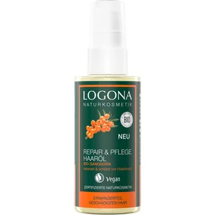Logona Regenerujący olejek do włosów z bio-rokitnikiem 173/161 - Olejki do ciała i włosów - miniaturka - grafika 1