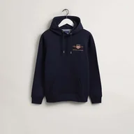 Bluzy męskie - D2. MEDIUM ARCHIVE SHIELD HOODIE - miniaturka - grafika 1