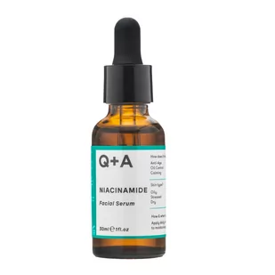 Q+A Niacinamide Facial Serum równoważące serum do twarzy z niacynamidem 30ml - Serum do twarzy - miniaturka - grafika 1