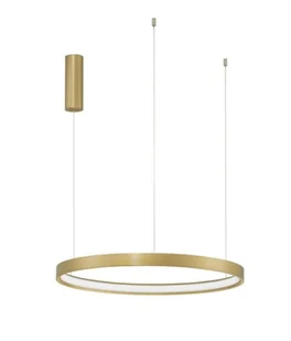 Ring lampa wisząca LE42790 do salonu LED 42W złota - Lampy sufitowe - miniaturka - grafika 2