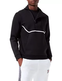 BOSS Męska bluza Swover, czarny (Black1), S - Bluzy męskie - miniaturka - grafika 1