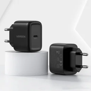 Ugreen ładowarka sieciowa USB Typ C 25W Power Delivery + kabel USB Typ C 2m czarny (50581) - Kable USB - miniaturka - grafika 8