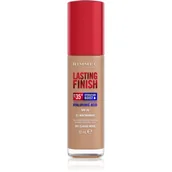 Podkłady do twarzy - Rimmel Lasting Finish 35H silnie nawilżający i długotrwale kryjący podkład do twarzy z filtrem SPF20 201 Classic Beige 30ml - miniaturka - grafika 1