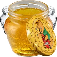 Pojemniki kuchenne - Słoiki Kemi 200ml 10 szt. 66mm + wieczka "Miód" - miniaturka - grafika 1