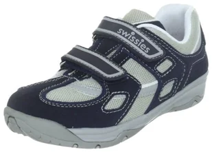 Swissies Półbuty chłopięce Thor, niebieski - Niebieski Dark Navy Ice Grey Cement - 29 EU - Buty dla chłopców - miniaturka - grafika 1