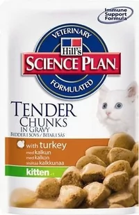 HILL'S SP Science Plan Feline Kitten Indyk 85g saszetka - Mokra karma dla kotów - miniaturka - grafika 1
