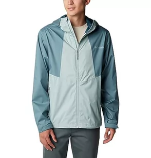Columbia Męska kurtka przeciwdeszczowa Inner Limits II, Niagara, Metal, XL, Niagara, metal, XL - Kurtki męskie - miniaturka - grafika 1