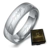 Pierścionki - PIERŚCIEŃ WŁADCA z Wolframu WOLFRING EU25 US11 - miniaturka - grafika 1