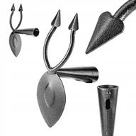 Grabie i motyki - KADAX Pazurki Haczki Ogrodowe 2-Zębne Stalowe Ogrodnicze Spulchniacz Do Aeracji - miniaturka - grafika 1