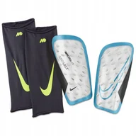Piłka nożna - Nagolenniki Nike Mercurial Lite SuperLock DN3609-420 niebieski M - miniaturka - grafika 1