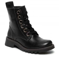 Botki damskie - Botki Fly London Ragifly P144539003 Czarny - miniaturka - grafika 1