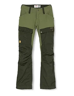 Fjallraven Spodnie damskie Keb Trousers Curved W Short zielony Deep Forest - laurel Green 30 F89852S - Spodnie damskie - miniaturka - grafika 1