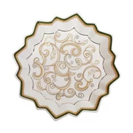 Talerze - Biały talerz porcelanowy ø 23,5 cm Vassoio – Brandani - miniaturka - grafika 1