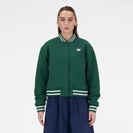 Kurtki damskie - Kurtka damska New Balance WJ41509NWG  zielona - miniaturka - grafika 1