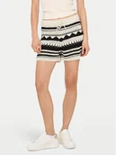 Spodenki damskie - ONLY Szorty materiałowe Merida 15344405 Czarny Regular Fit - miniaturka - grafika 1