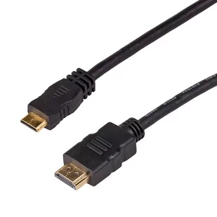 Akyga Kabel HDMI Mini HDMI 1m Czarny AK-HD-10M - Kable - miniaturka - grafika 2