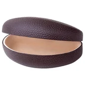 Akcesoria do okularów - Duże twarde etui Futerał na okulary STHC-56A BRĄZOWE - miniaturka - grafika 1