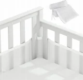 Ochraniacze do łóżeczka - Ochraniacz Do Łóżeczka Oddychająca Siateczka 2 Sztuk - miniaturka - grafika 1