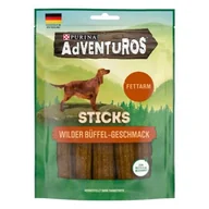 Przysmaki dla psów - Adventuros PURINA Sticks Przysmaki dla psów, niskotłuszczowe, o smaku bawołu 6 x 120 g - miniaturka - grafika 1