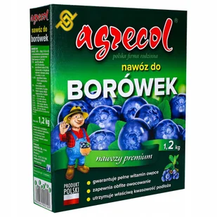 NAWÓZ DO BORÓWEK 1,2 KG AGRECOL - Nawozy ogrodnicze - miniaturka - grafika 1