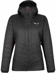 Kurtka Salewa W CATINACCIO TIROL WOOL JKT - black out - Kurtki damskie - miniaturka - grafika 1