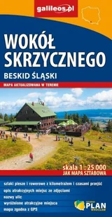 Plan Wokół Skrzycznego, 1:25 000 - Plan - Atlasy i mapy - miniaturka - grafika 2