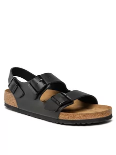 Birkenstock Sandały Milano Bs 0034191 Czarny - Klapki i japonki męskie - miniaturka - grafika 1