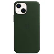 Etui i futerały do telefonów - Apple Skórzane etui iPhone 13 mini zielona sekwoja - miniaturka - grafika 1