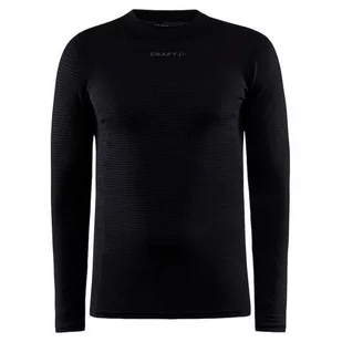 Męska koszulka Craft PRO Wool Extreme X Ls Rozmiar: XL / Kolor: czarny - Koszulki sportowe męskie - miniaturka - grafika 1