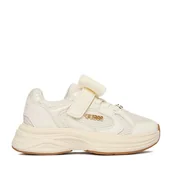 Buty dla dziewczynek - Sneakersy Guess CEO-BIC29275JJKF3GG Écru - miniaturka - grafika 1