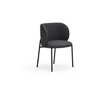 Krzesła - Czarne krzesła zestaw 2 szt. Mogi – Teulat - miniaturka - grafika 1