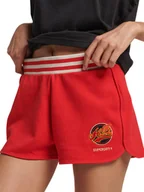 Spodenki damskie - Spodenki damskie Superdry Vintage Colegiate szorty dresowe-L - miniaturka - grafika 1