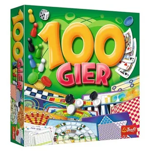 Trefl 100 Gier - Gry planszowe - miniaturka - grafika 1