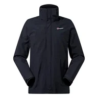 Kurtki męskie - Berghaus Berghaus Męska wodoodporna kurtka Hillwalker Interactive Gore Tex Czarny 3XL 422242BP6 - miniaturka - grafika 1