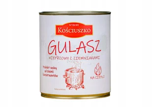 Wyroby Kościuszko Gulasz z ziemniakami 840g - Szybkie dania obiadowe - miniaturka - grafika 1