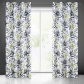 Zasłony - Eurofirany Zasłona Janete 140x250 Wielokolorowa ex-zas-janete-b+sta-140x250-przel - miniaturka - grafika 1