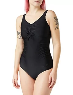 Speedo Essential Grace ciążowy kostium kąpielowy, tył w kształcie "U", czarny, XXL - Bielizna ciążowa - miniaturka - grafika 1