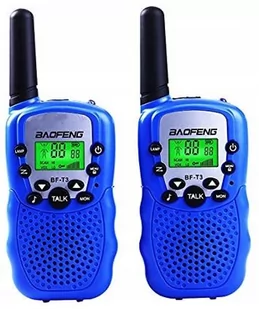 Baofeng 2X Krótkofalówka Bf-T3 Walkie-Talkie Pmr Niebieski - Krótkofalówki - miniaturka - grafika 1