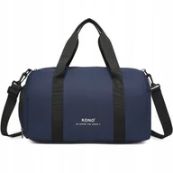 Torby podróżne - Mała Torba bagaż podręczny do Samolotu Ryanair 40x30x20 granatowa Hoff - miniaturka - grafika 1