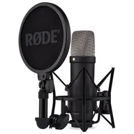 Mikrofony komputerowe - Rode NT1 5th Gen Black - Mikrofon pojemnościowy - miniaturka - grafika 1