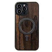 Etui i futerały do telefonów - Drewniane Etui Bewood iPhone 13 Pro Max Ziricote MagSafe - miniaturka - grafika 1