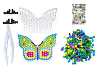 Prace ręczne dla dzieci - Koraliki Do Prasowania Prasowanki Szablon Motylek - miniaturka - grafika 1