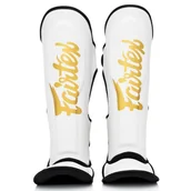 Ochraniacze do sportów walki - Fairtex Booster Ochraniacze Piszczeli FXB-SG White - miniaturka - grafika 1