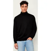 Swetry męskie - Armani Exchange Golf | Regular Fit | z dodatkiem wełny - miniaturka - grafika 1