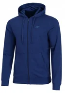 Bluzy męskie - 4F MÄSKA BLUZA Z KAPTUREM BAWEĹNA ROZPINANA / rozm M - miniaturka - grafika 1