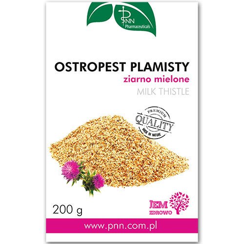 Ostropest Plamisty (ziarno mielone) 200g PNN Pharmaceuticals