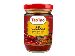 SOS SAMBAL OELEK OSTRE CHILLI 227g TAO TAO - Majonezy i dressingi - miniaturka - grafika 1