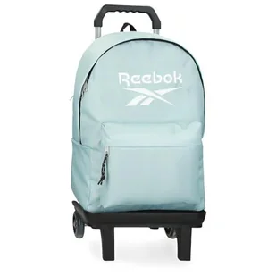 Reebok Boston Dwukomorowy plecak szkolny z przenośnym wózkiem 15,6 cala niebieski 31x44x17,5 cm poliester by Joumma Bags, Niebieski, 31x44x17.5 cms, dwukomorowy plecak na laptopa - Plecaki szkolne i tornistry - miniaturka - grafika 1