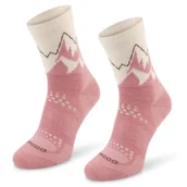 Skarpetki damskie - Comodo TRE29 Skarpety trekkingowe termoaktywne, różowe, 50% wełny merino i alpaki, cienkie, rozm. 35-38, wiosna/lato damskie - miniaturka - grafika 1